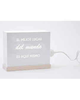 El mejor lugar del mundo es aquí mismo